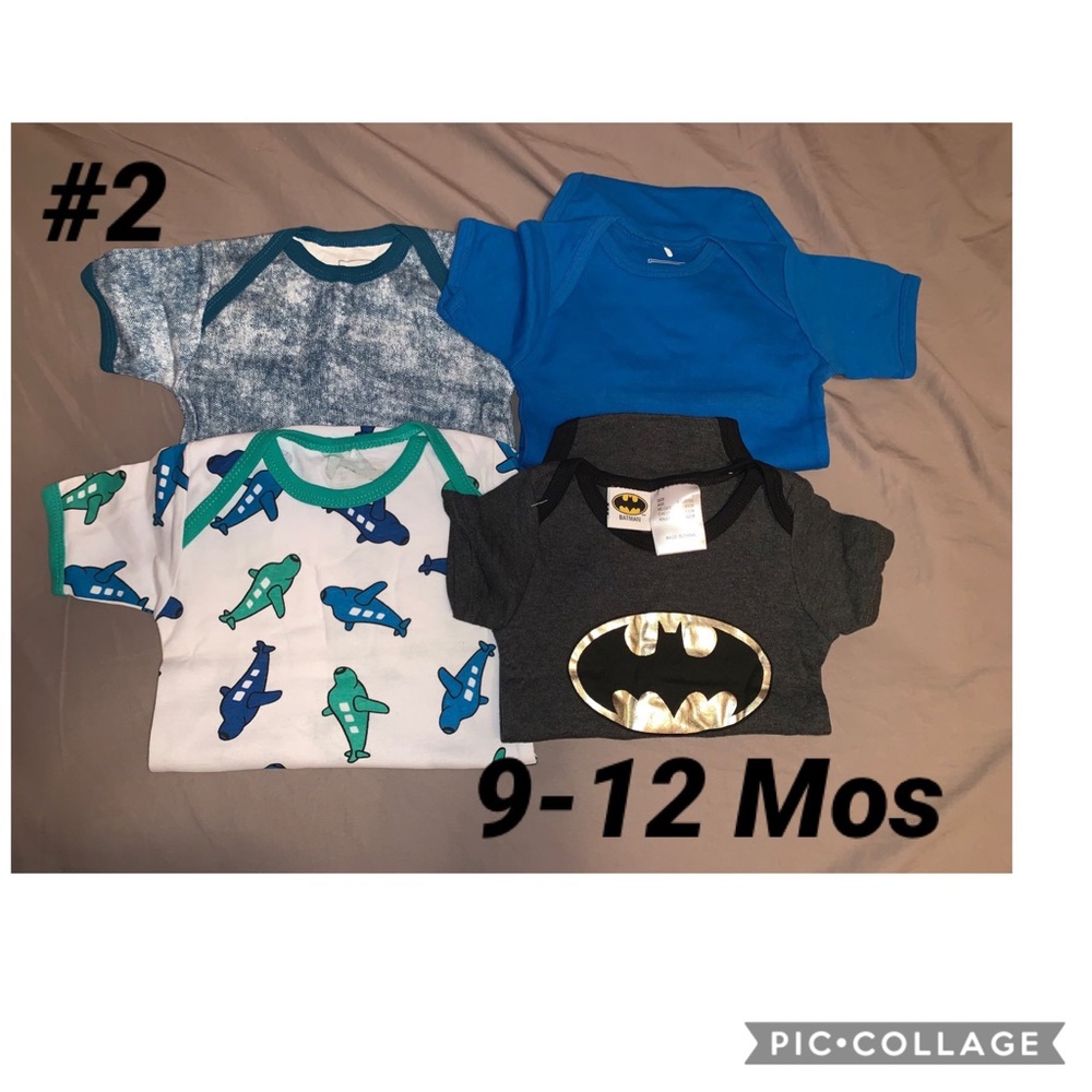NEW Boys Onesies 4 pack